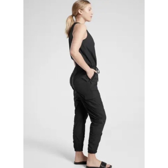 Athleta Black Jumpsuit - Picture 2 of 14